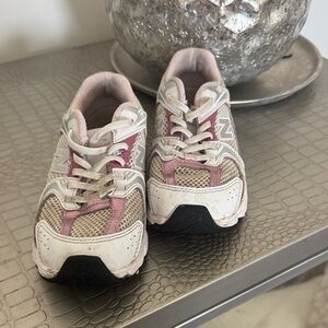 New Balance Kids' Sneakers in Pink and Beige